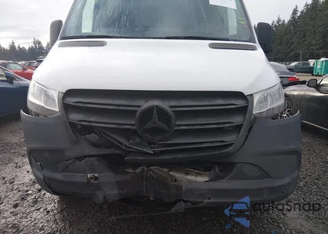 2021 Mercedes-Benz Sprinter 2500 Standard Roof I4 Diesel from USA, damaged, VIN W1W4DBHY5MT047268